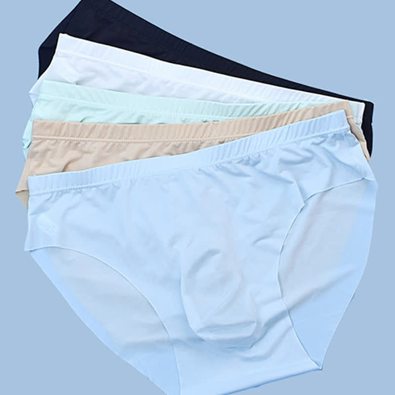 Nahtlose, atmungsaktive Herren-Slips (5er-Pack)