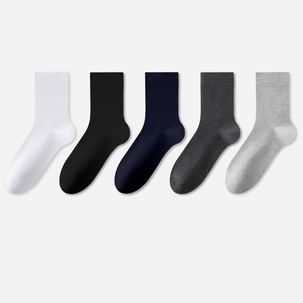 Antibakterielle, atmungsaktive Söckchen aus reiner Baumwolle (5 Paar)