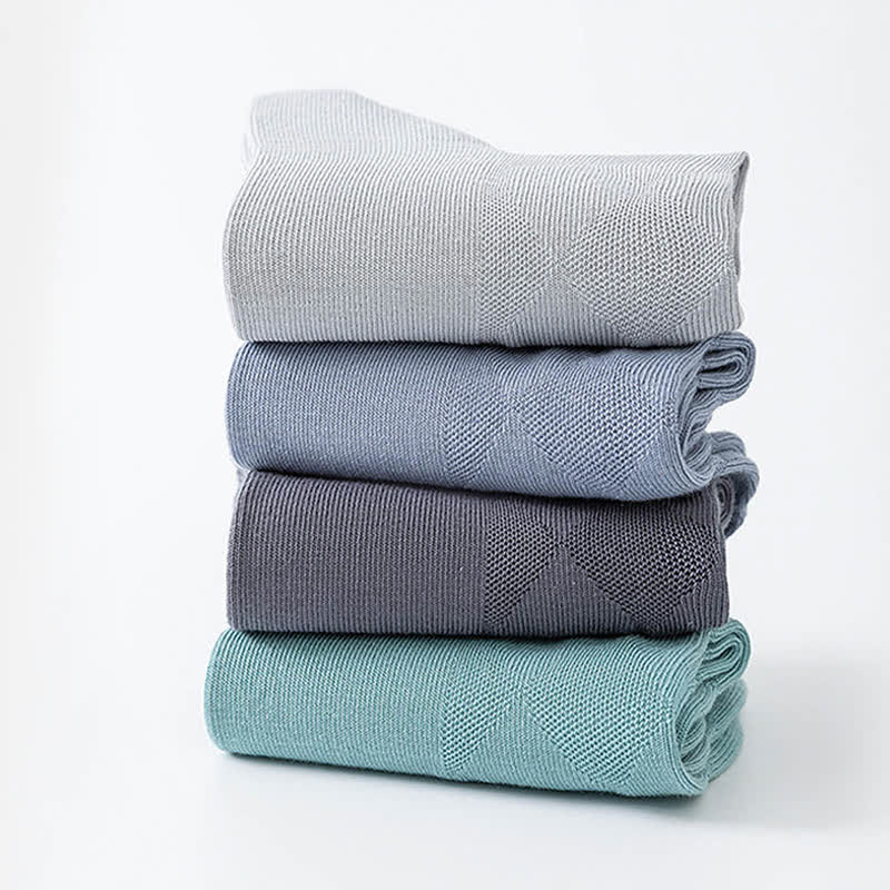 Atmungsaktive Viertelsocken aus reinem Baumwollnetz (7 Paar)