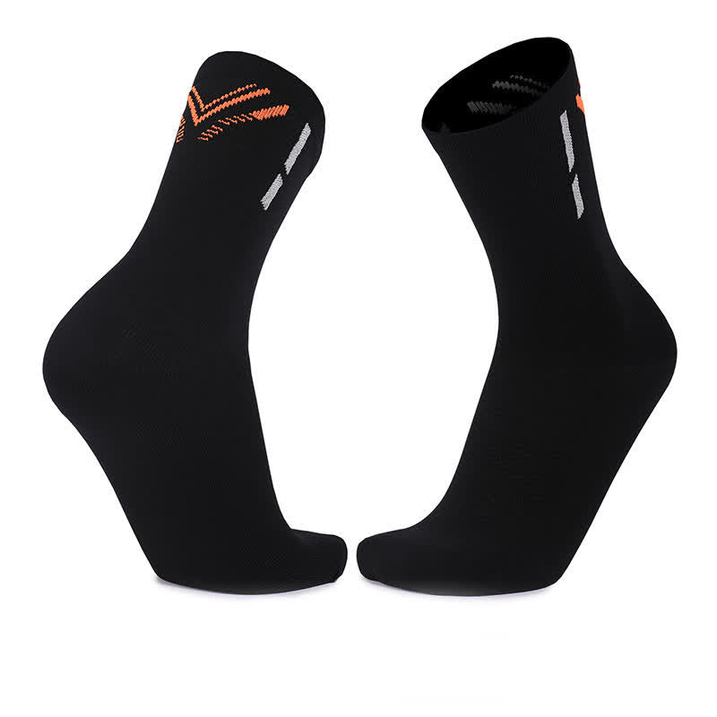 Schnelltrocknende Sport-Kompressionssocken (4 Paar) - Schwarz - EU39-45 (US6-11) - image 5