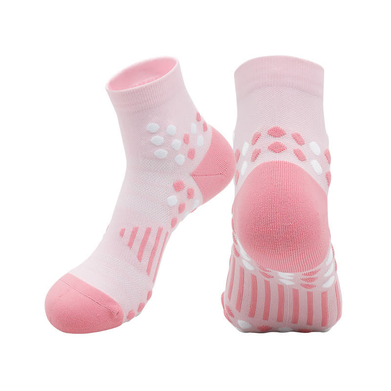 Knöchel-Kompressionssocken zum Radfahren mit gezielter Unterstützung (4 Paar)