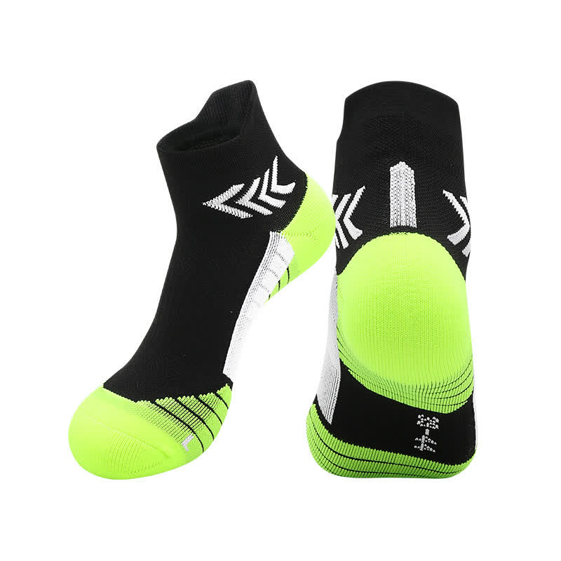 Kompressionssocken zum Laufen mit Grafikdruck (4 Paar)