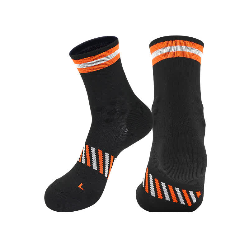 Atmungsaktive Sport-Radsport-Kompressionssocken (4 Paar)