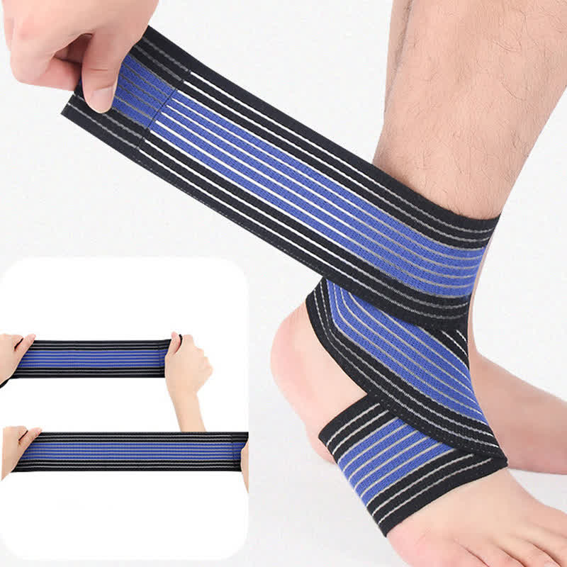Dünne, elastische Knöchelstützen mit Klettverschluss - image 2