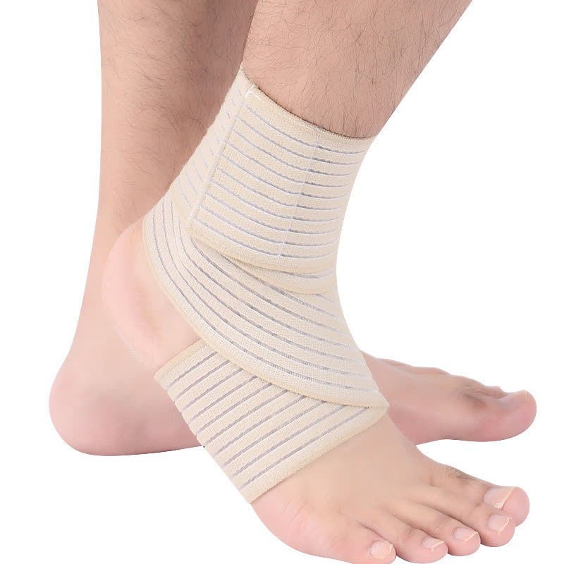 Dünne, elastische Knöchelstützen mit Klettverschluss - Beige - Einheitsgröße - image 8