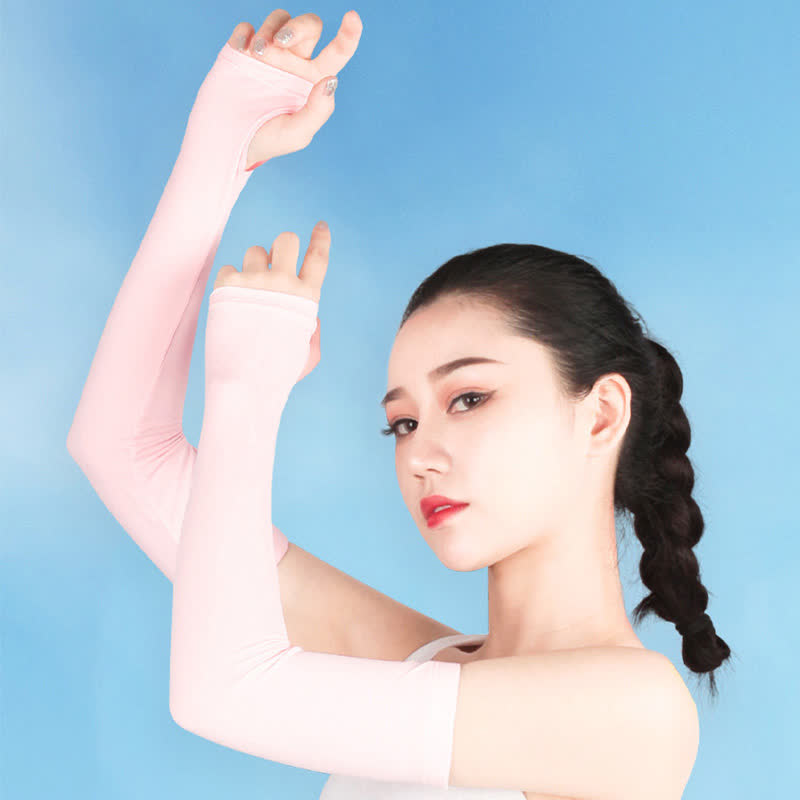 Sonnenschutz-Armmanschetten mit Fingerschlaufe