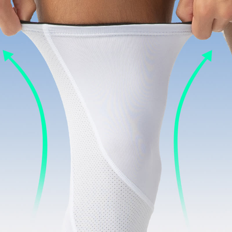 Reflektierende, rutschfeste Kompressions-Oberschenkelmanschetten für Radsport - image 4