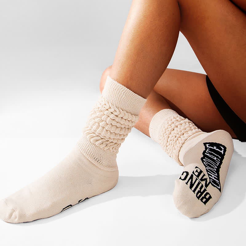 Kniestrümpfe mit bedruckter Sohle - image 2