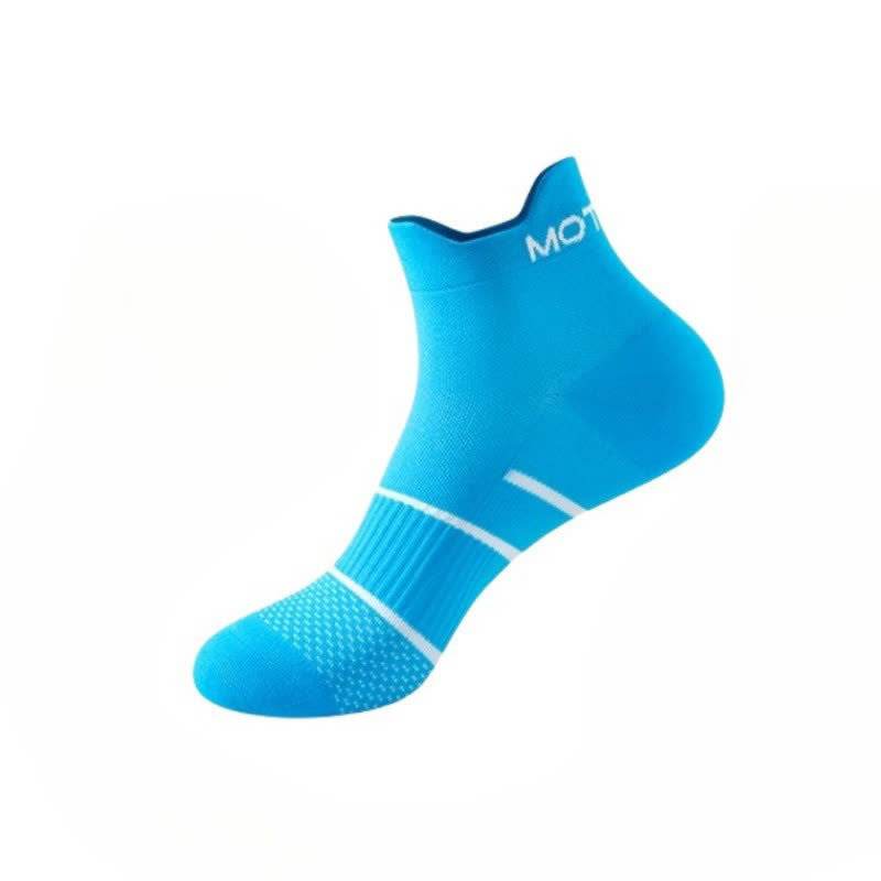 Sport-Kompressionssocken mit Nadelstreifen in Übergröße (6 Paar) - Blau - EU36-44 (US3-10) - image 9