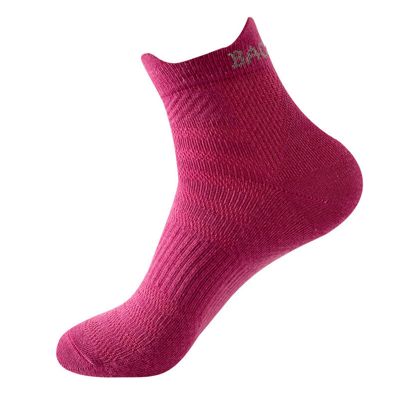 Sport-Knöchelkompressionssocken aus Baumwolle der Bright Color Series (9 Paar) - Lila - EU36-43 (US3-9) - image 13
