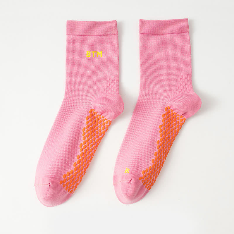 Chaussettes de compression sport à séchage rapide (4 paires) - Rose - EU35-43 (US3-9) - image 9