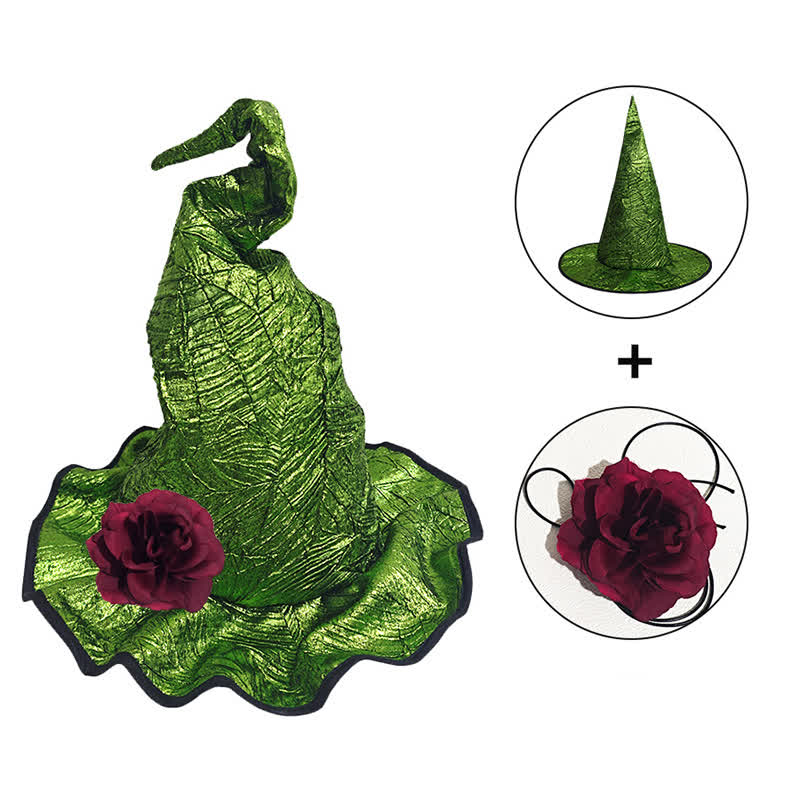 Funkelnder Halloween-Party-Hexenhut - image 8