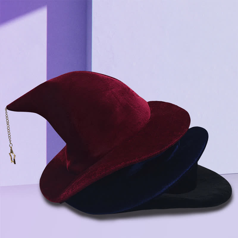 Vintage Hexenhut mit Sternanhänger - image 3