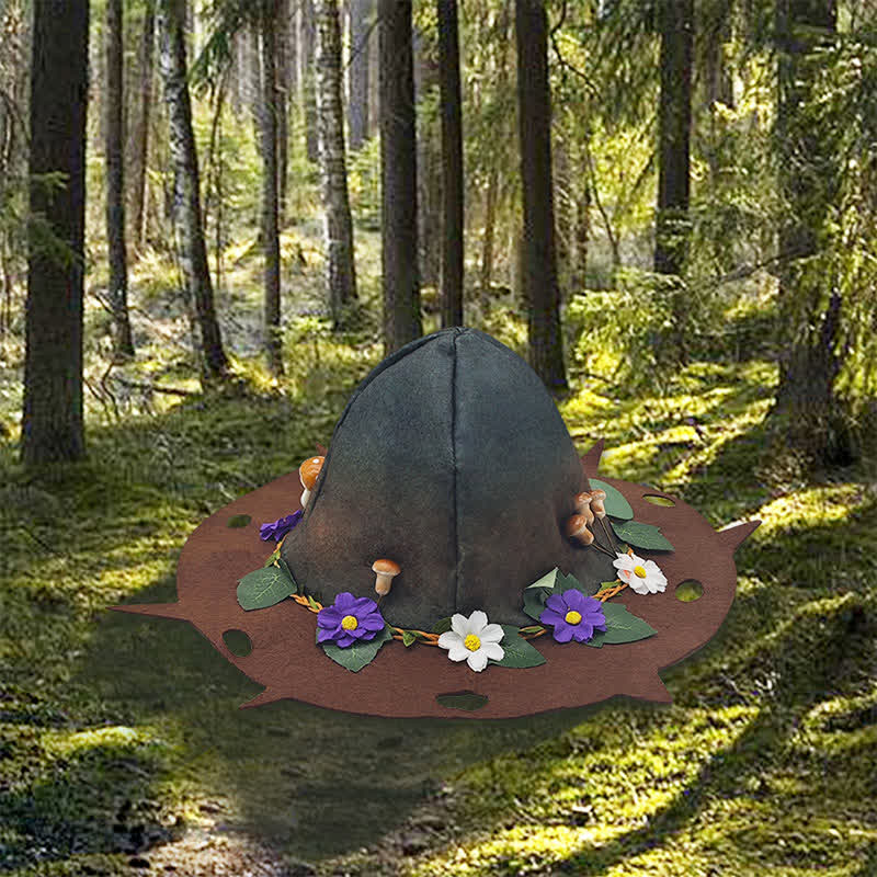 Halloween Pilzblatt Zaubererhut - image 3