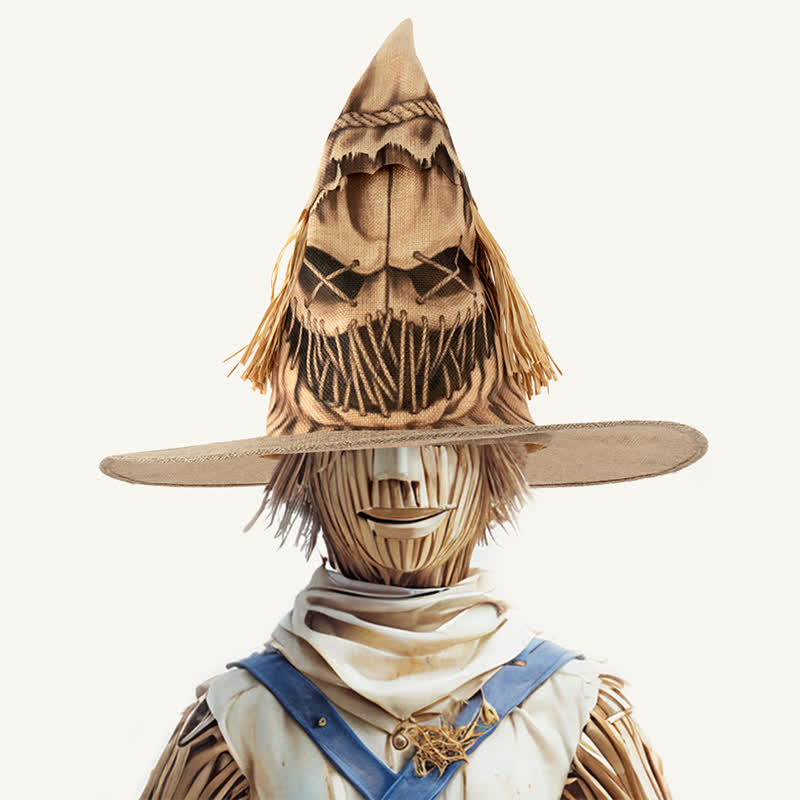 Halloween-Vogelscheuchen-Hexenhut in Übergröße - image 5