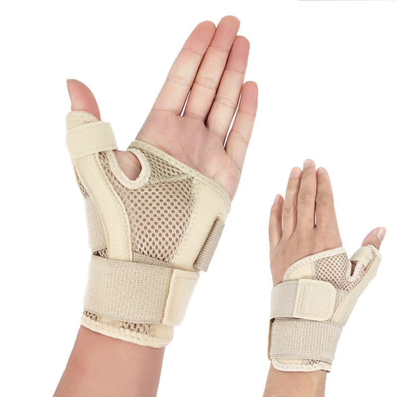 Bequeme, atmungsaktive Kompressions-Handgelenkbandage aus Netzstoff - Nackt - Einheitsgröße - image 8