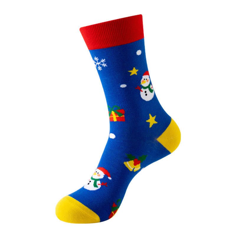 Viertelsocken mit Weihnachtsmuster in Übergröße (3 Paar) - image 6