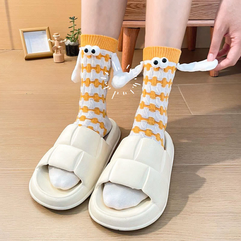 Dopamine Hand In Hand Quarter Socken in Übergröße (5 Paar) - image 4