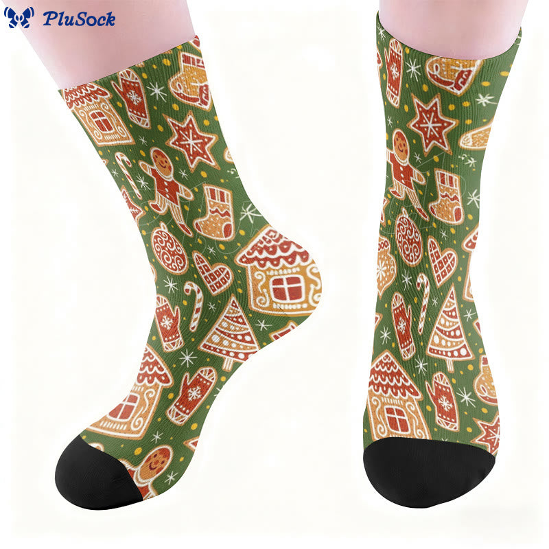 Süße Weihnachtsviertelsocken in Übergröße - image 2