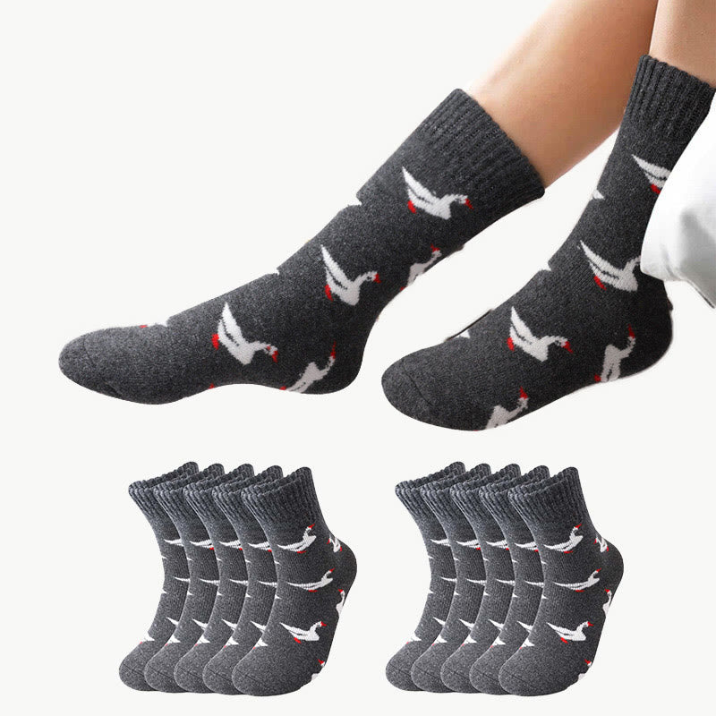 Duck Quarter-Socken in Übergröße (5 Paar) - image 3