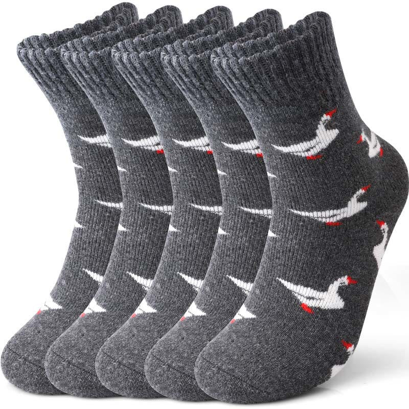 Duck Quarter-Socken in Übergröße (5 Paar) - image 1