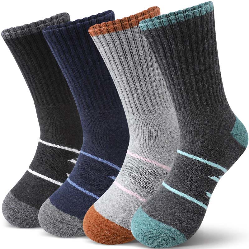 Viertelsocken in Übergröße (4 Paar) - Mehrfarbig - EU36-42 (US3-8,5) - image 3