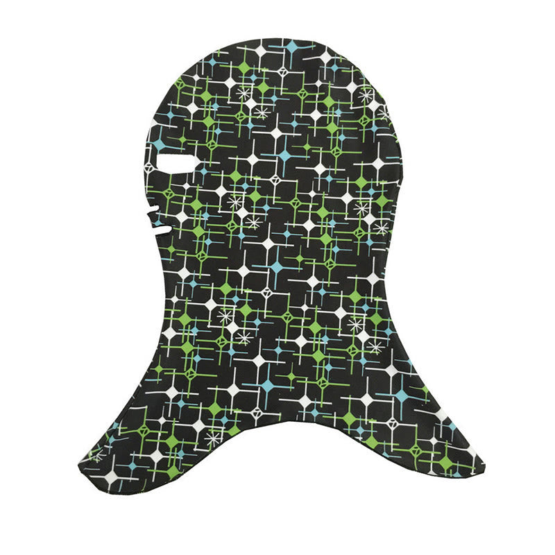 Sonnenschutz-Gesichtsmaske mit Tierblumenmuster - A - One Size - image 1