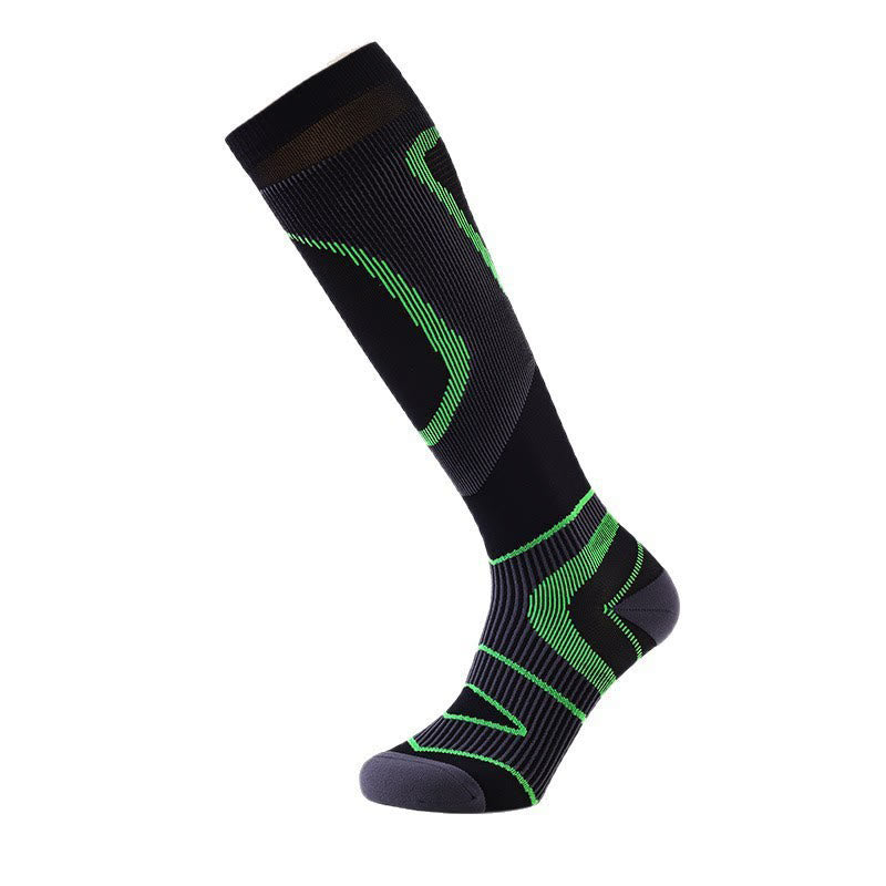 Sport-Fitness-Kompressionssocken (3 Paar) - Schwarz - L/XL - image 4