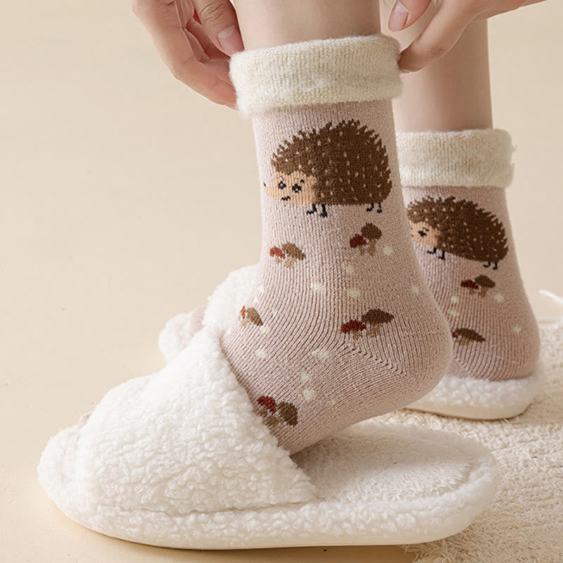 Plusock Süße Cartoon-Viertel-Socken (5 Paar) - image 7