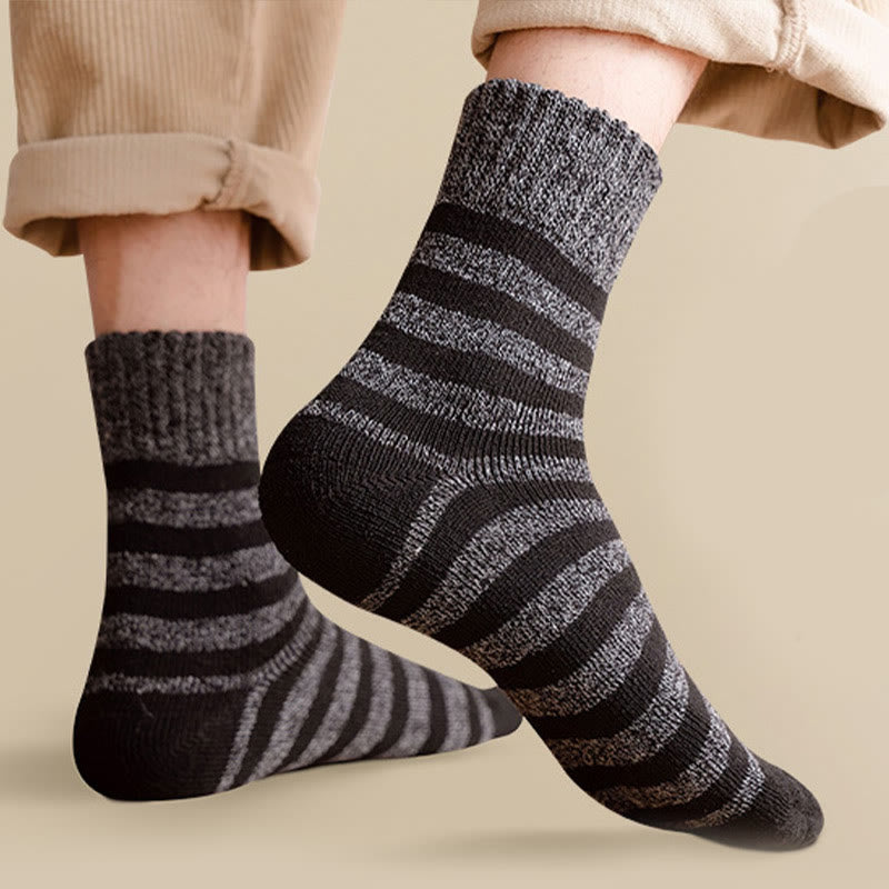 Plusock Übergröße Classic Stripes Quarter Socken (5 Paar) - image 5