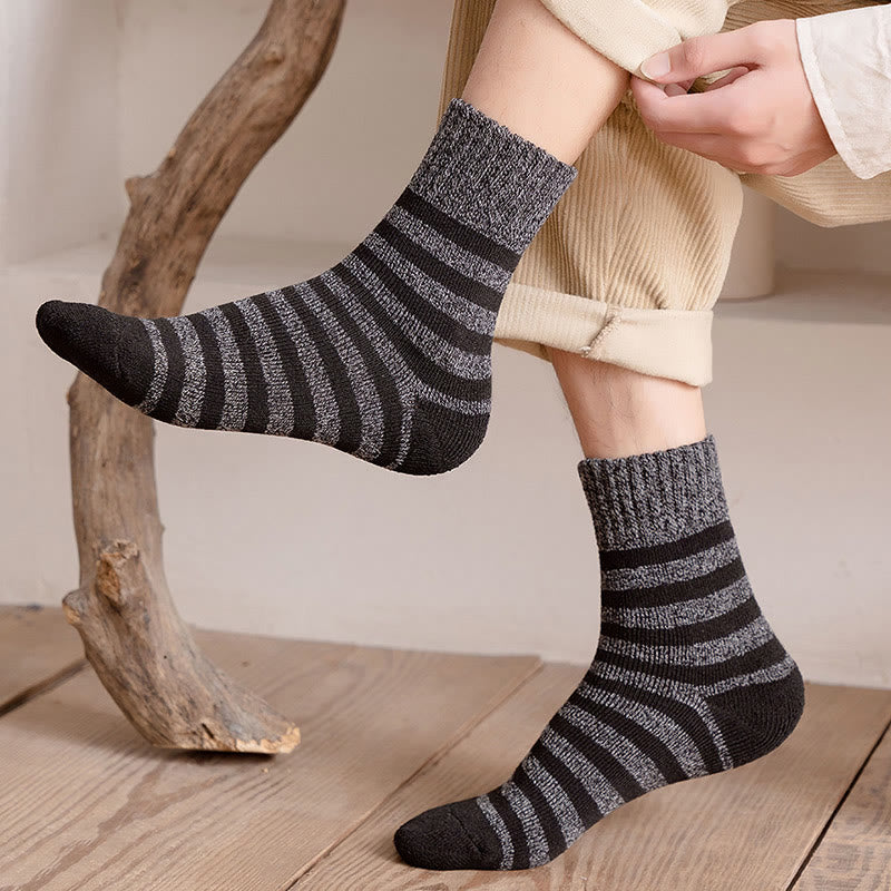 Plusock Übergröße Classic Stripes Quarter Socken (5 Paar) - image 2