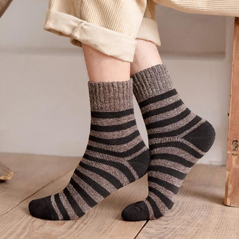 Plusock Übergröße Classic Stripes Quarter Socken (5 Paar) - image 3