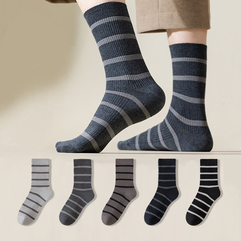 Plusock Weiche, schweißabsorbierende Viertelsocken in Übergröße (5 Paar) - Mehrfarbig - EU39-44(US6-10) - image 0