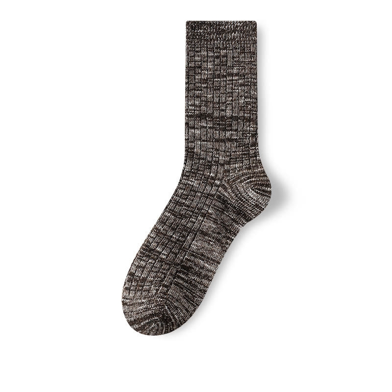 Plusock Klassische Wollsocken in Übergröße (3 Paar) - Kaffee - EU39-44 (US6-10) - image 12
