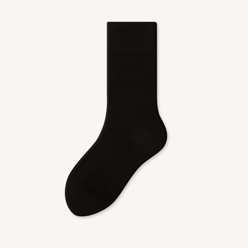 Plusock Leichte, warme Viertelsocken in Übergröße (4 Paar) - Schwarz - EU39-44 (US6-10) - image 6