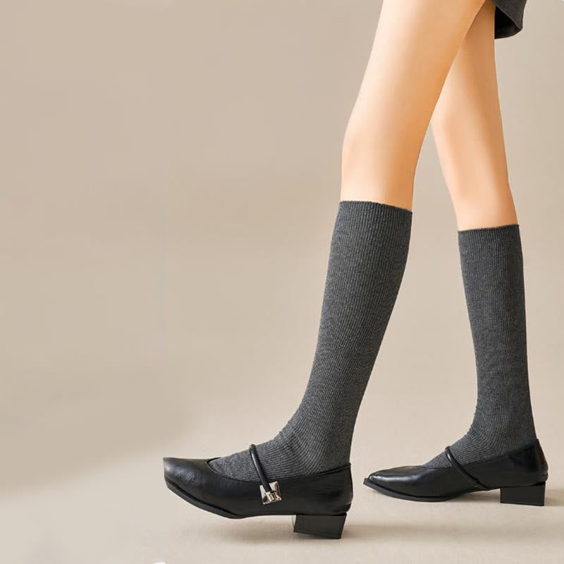 Plusock Antibakterielle Kniestrümpfe in Übergröße (3 Paar) - image 3