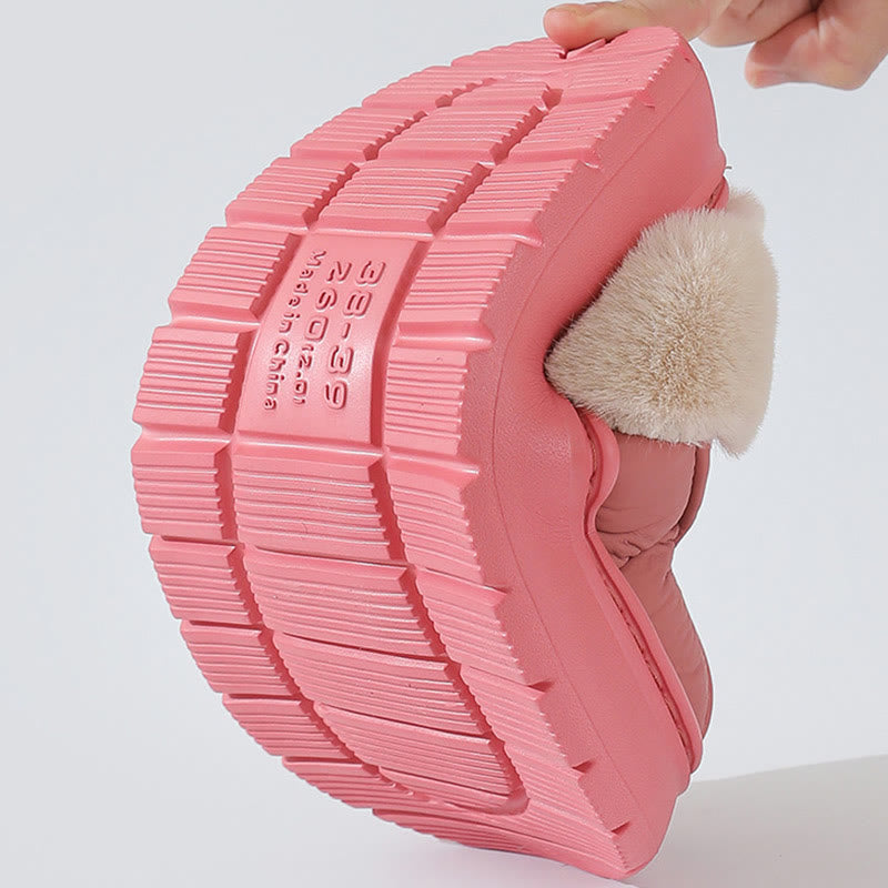 Plusock Hausschuhe in Übergröße mit dicker Sohle - image 5