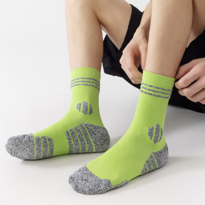 Plusock Plus Size Dicke Kompressionsstrümpfe mit Viertel-Kompressionspolsterung (5 Paar) - image 7