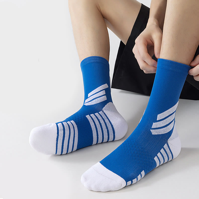 Plusock Basketball-Viertelkompressionssocken in Übergröße (5 Paar) - image 3