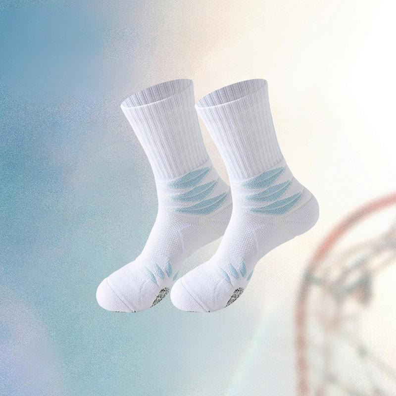 Plusock Plus Size Ergonomische Viertelkompressionsstrümpfe (5 Paar) - Blau - EU38-44(US5-10) - image 7