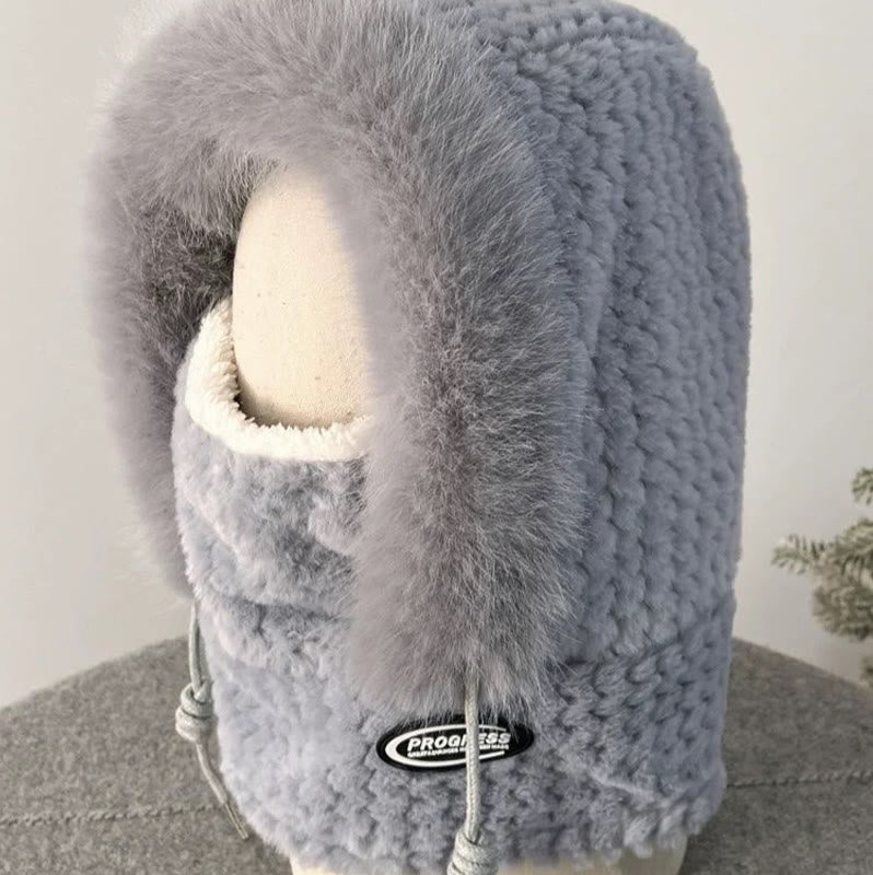 Winterschutzschal mit Kapuze - image 6