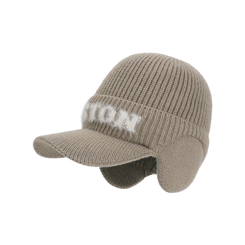 Plusoc Alphabet Warm Beanie - Khaki - Einheitsgröße - image 14