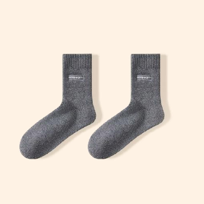 Warmhaltende Viertelsocken (4 Paar) - Dunkelgrau - EU39-44 (US6-10) - image 18