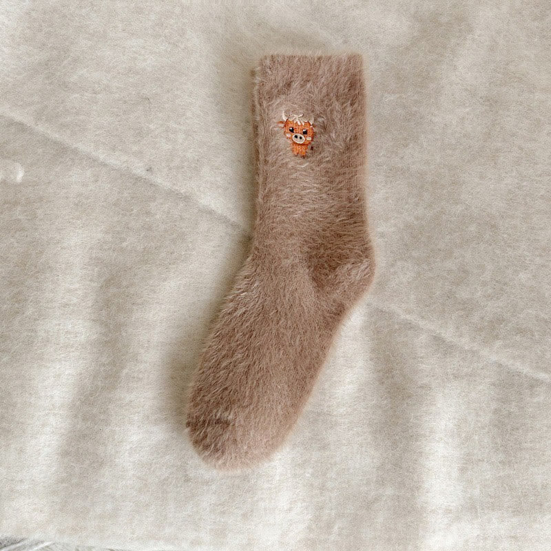 Kuschelige Kuhviertel-Socken (5 Paar) - Braun - EU36-42 (US3-8,5) - image 13
