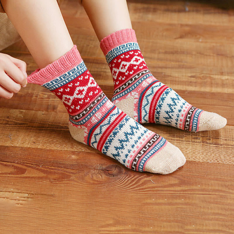 Retro-Palette-Viertel-Socken (5 Paar) - image 8