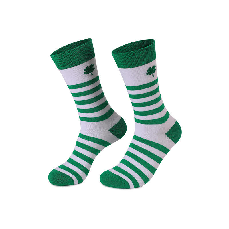 Socken mit vierblättrigem Kleeblattmuster (4 Paar) - image 11