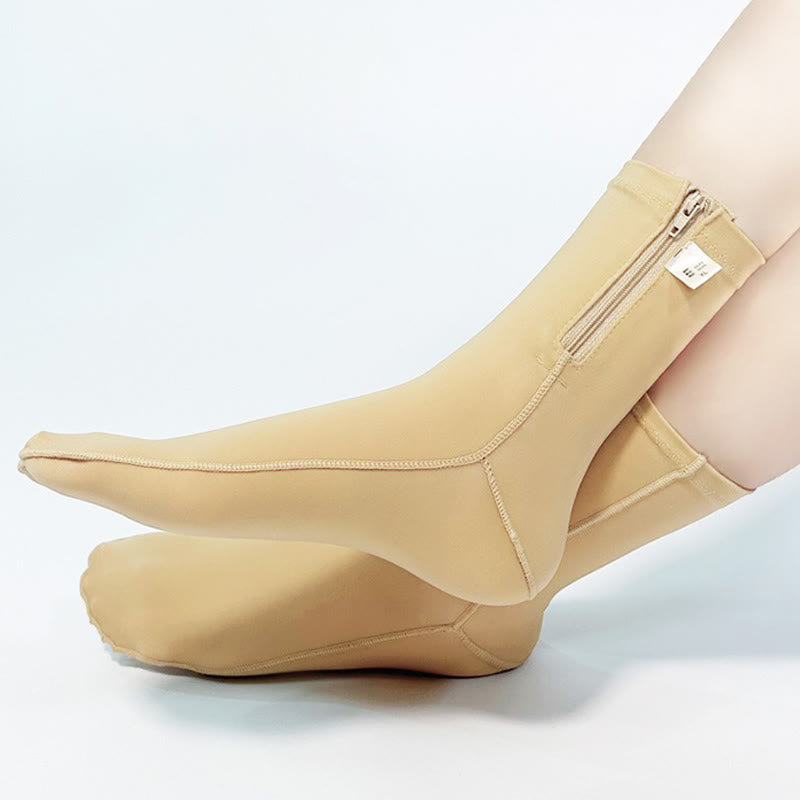 Postoperative Kompressions-Fußmanschetten mit Reißverschluss - image 5