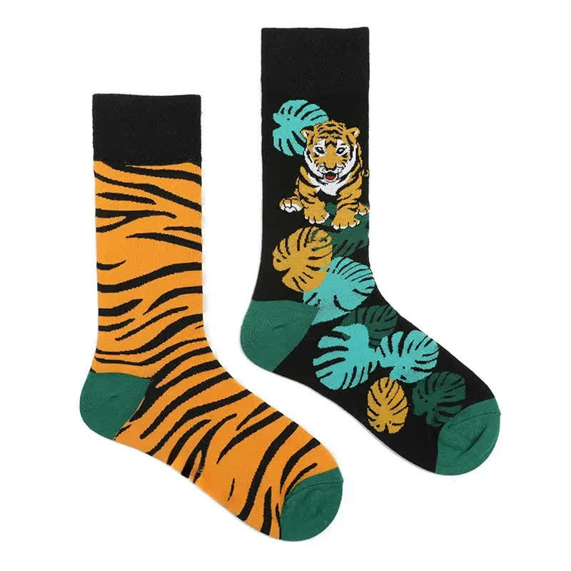 Tigerstreifen-Viertelsocken - image 1