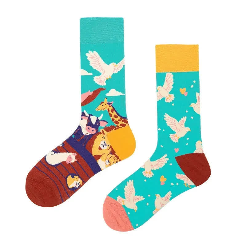 Verspielte Tier-Cartoon-Socken - image 1