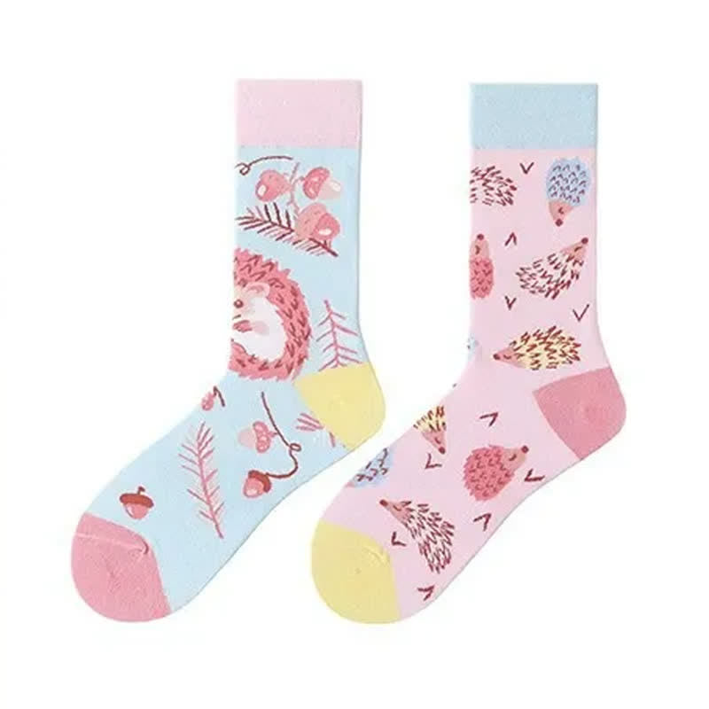 Niedliche Igel-Viertel-Socken - image 1